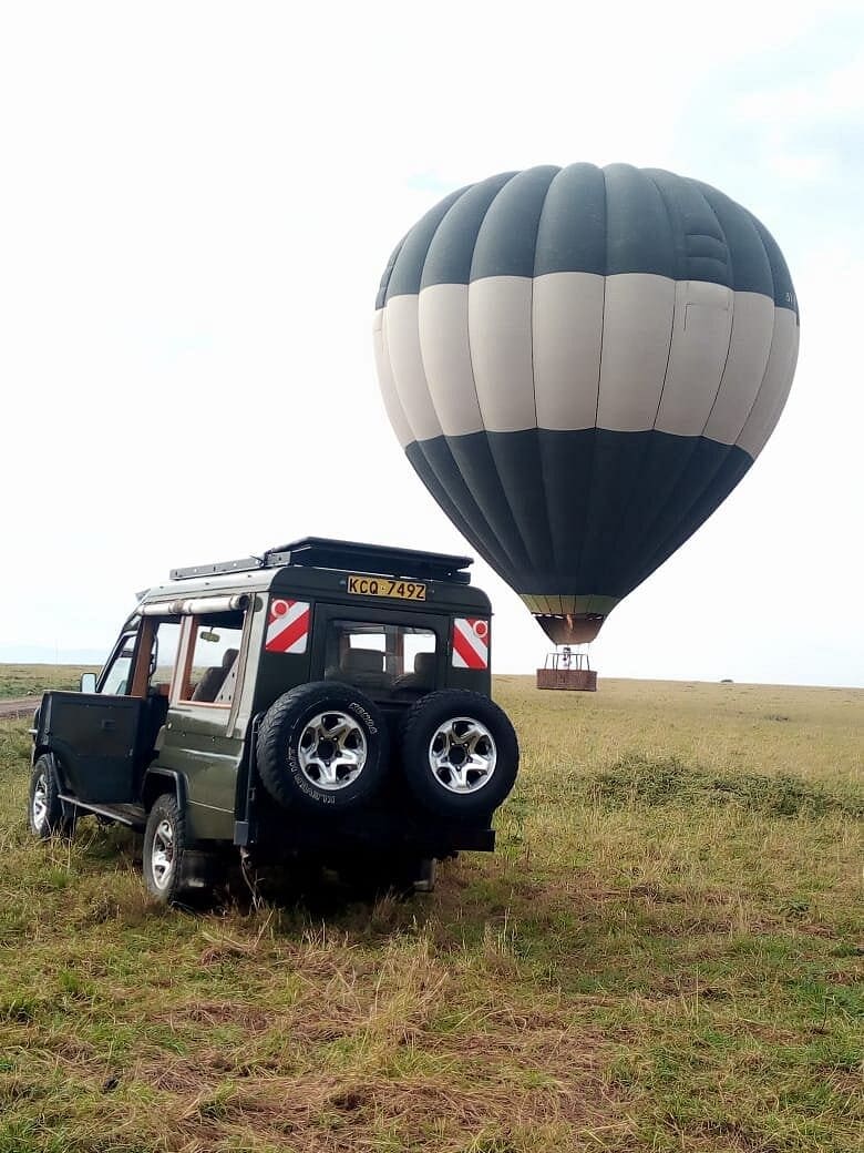 balloon safari in masai